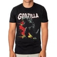 thumbnail image 2 of Godzilla T-Shirt Men's Giant Monster Destruction Adult Short Sleeve Tee, 2 of 5