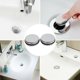 thumbnail image 3 of 35mm Press Bounce Basin Pop-up Drain Filter Stainless Steel Bathroom Shower Sink Filter Plug Hair Extension Bath Plug Bathroom, 3 of 11
