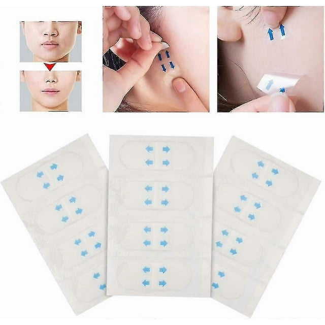 40pcs Facial Invisible V-shape Lift Sticker, Saggy Eye Neck Double Chin Invisible Thin Adhesive