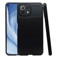 thumbnail image 1 of Atti Rugged Carbon Xiaomi Mi 11 Lite 4g/5g Negro 1pz Mas Mica 9D Atti Funda de Silicon Uso Rudo, 1 of 8