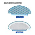 thumbnail image 3 of 6 uds. De paños de fregona de repuesto, almohadillas de limpieza para Ecovacs Deebot Ozmo Afortunado Sencillez, 3 of 5