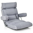 thumbnail image 1 of Costway Adjustable Lazy Sofa with Stepless Adjustable Back & 6-position Head/Lumbar/Seat Gray, 1 of 8