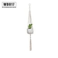 thumbnail image 1 of Flower Pot Hanger Indoor Outdoor Plants Hanging Basket Cotton Rope Plant Pot Holder, WD017, 1 of 7
