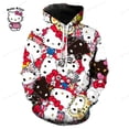 thumbnail image 1 of Sudadera con capucha de Hello Kitty con estampado 3D para hombre y mujer, sudaderas de moda, ropa de calle, 1 of 1