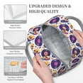 thumbnail image 3 of Easygdp record rock Skull star Bolsa de Almuerzo Insulada Grande, Forro de Aluminio, Diseño Espacioso, a Prueba de Fugas, Ideal para Trabajo, Picnics, Viajes y Actividades al Aire Libre, 3 of 6
