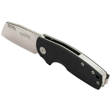 SOG Stout FLK with 2.4-In. Cleaver-Style Blade, Black and Stonewash