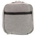 thumbnail image 1 of Neceser de viaje para maquillaje: organizador de artículos de tocador con cremallera de 14 x 14 x 6 cm y compartimentos. Neceser portátil para desplazamientos diarios y viajes cortos., 1 of 7
