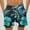 49#Multicolor, variant on lkfuzj Mens Swimming Shorts Summer Hawaiian Swim Trunks Floral Print Drawstring Bottoms Elastic Waist Swimwear Half Pants Casual Beach Board Shorts