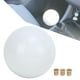thumbnail image 5 of Perilla de Cambio de Marchas de Bola Redonda, Cabezal de Palanca de Cambio de Marchas de 54 Mm Resistente Al Desgaste con 3 Adaptadores de Acero de Repuesto para Coches WRX M12X1.25 MT(blanco) Unbranded 1616210187112, 5 of 7