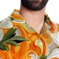 thumbnail image 5 of Tangerine Men's Short Sleeve Beach Shirts, Casual Printed Button Down Summer Shirts for Men and Women, 5 of 6