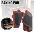 thumbnail image 2 of CAROOTU Silicone Hollow Baking Mat Durable Portable Breathable Pad Grid Heat-Resistant Tools for Bread Oven, 2 of 7