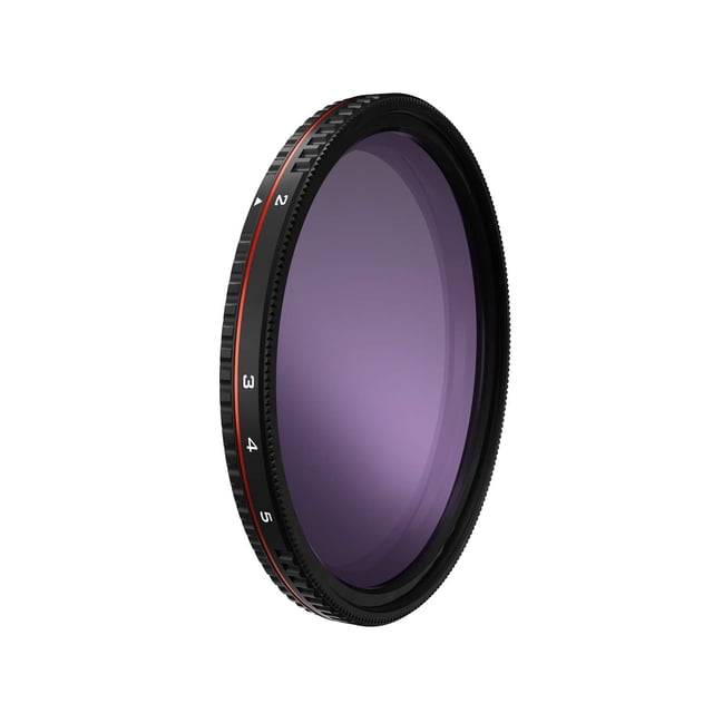 Filtro ND Freewell de 82 mm con rosca, tope duro variable de 2 a 5 paradas