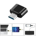 thumbnail image 2 of Injueey Adaptador Micro USB Resistente al desgaste USB 2.0 Micro Convertidor Adaptadores ligeros tipo C Adaptador OTG profesional para Teléfono y Comunicación Negro, 2 of 6