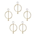 thumbnail image 2 of MasteelfCA 5pcs Alloy Delicate Clasp Scarf Buckle Clothes Decor Silk Scarf Holder Clamp, 2 of 7