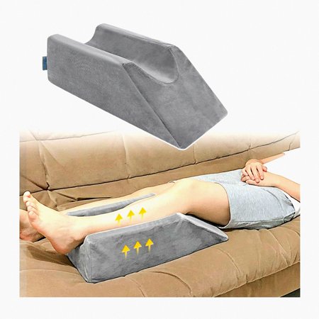 LegEase Recovery Support Pillow - Foam Wedge for Leg Elevation & Post-Surgery Rest. Elevate, Position, and Support Legs for Comfort & Healing.