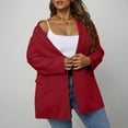 thumbnail image 3 of cocolona Blazers for Women Fashion Casual Loose Business Casual Office Work Jackets Fall Long Sleeve Button Suit Coat, 3 of 6