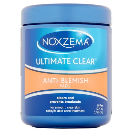 Noxzema Ultimate Clear Anti Blemish Pads 90 ct