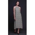 thumbnail image 5 of Bimba Geometric Summer Holiday Party Halter Neck Beachwear Women BacklessÂ&nbsp;Dress-Small, 5 of 6