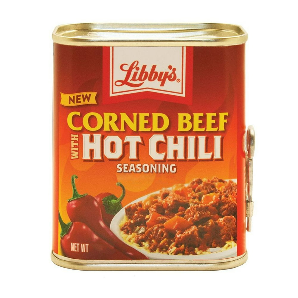 Libby's Corned Beef with Hot Chili Seasoning, 12 Ounce