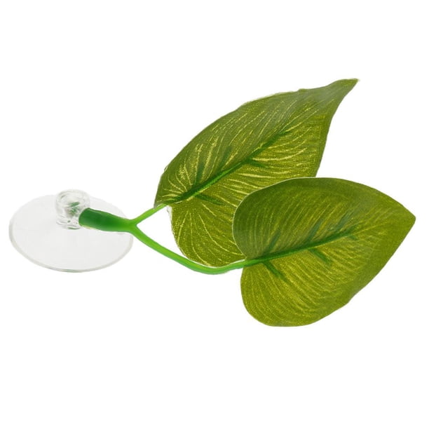 Paisaje Artificial De Simulación Hoja Doble Para Acuario Piscina De Acuario Decoración De Acuario Estanque De Peces Decoración Agua Paisaje Decorativo Yinane Adorno de tanque de peces de acuario