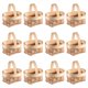 thumbnail image 2 of Cestas de madera tejidas Cabilock, 12 unidades, cestas portátiles en miniatura, cestas colgantes decorativas, mini cestas de madera, 2 of 2