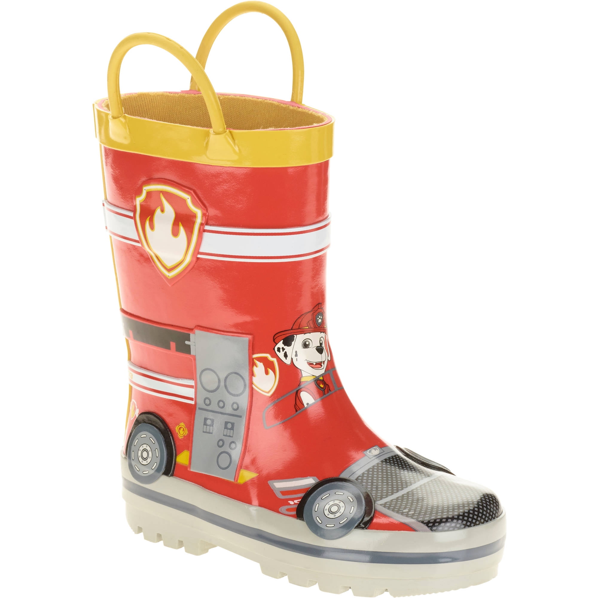 paw patrol boys rain boots