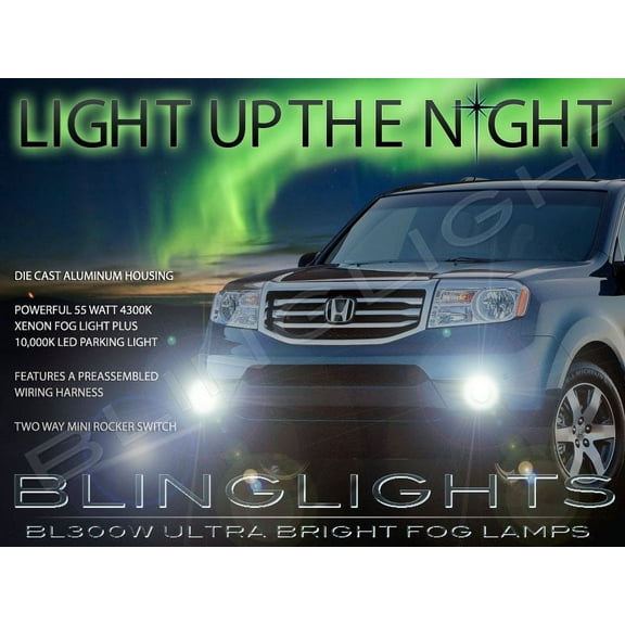 2012 2013 2014 Honda MR-V Xenon Fog Lamps Driving Lights Foglamps Foglights Kit
