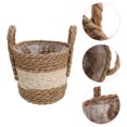 thumbnail image 1 of WRITWAA 1Ud Cesta Tejida De Rattan Para Plantas Y Decorativa Color Multifuncional, 1 of 6
