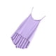 thumbnail image 3 of Conjunto de pijamas de 2 piezas para mujer, chaleco sexy, pantalones cortos, ropa de dormir, ropa de dormir, violeta claro, XXL AweSitey AP001253-29, 3 of 7