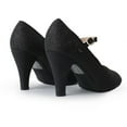 thumbnail image 7 of J. Adams Honey Jane Heels for Women – Round Toe indented Pumps Heels Shoes Stylish and Comfortable with Gentle Ankle Strap, 7 of 7