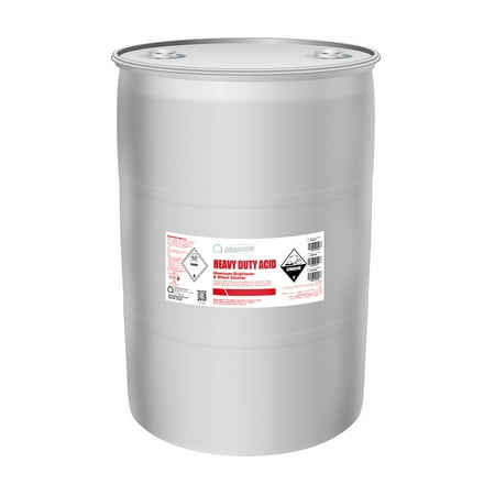 Nanoskin Heavy Duty Acid Aluminum Brightener & Wheel Cleaner 55 Gallons – For Professional Use Only | Industrial Strength Cleaner for Oxidation Removal, Aluminum Shine Restoration & Fleet Maintenance