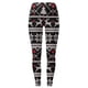 thumbnail image 3 of MKLEKYY Leggings para mujer, informales, cómodos y estampados, pantalones de yoga largos, 3 of 3