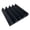 Black K, variant on Gecau Acoustic Foam Stop Absorption Sponge KTV Soundproof Red Novelty 4.4x4.4 Inch