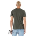 thumbnail image 2 of Bella & Canvas B34706562 FWD Fashion Jersey Recycled Organic T-Shirt, Heather Military Green - Small, 2 of 3