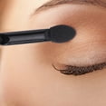 thumbnail image 3 of 10pcs Disposable Dual Sided Eyeshadow Brush Sponge Tipped Oval Makeup Applicator (Black), 3 of 8