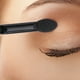 thumbnail image 4 of 10pcs desechable de doble cara sombra de ojos pincel esponja inclinado aplicador de maquillaje oval (negro), 4 of 5
