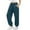 Light Blue, variant on Boys Summer Full Length Pants Solid Color Dry Elastic Waist Kids