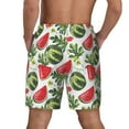 thumbnail image 4 of Daiia Watermelons Mens Swim Trunks Swim Shorts Quick Dry Swim Shorts with Mesh Lining Pockets-Medium, 4 of 9