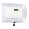 Safety Technology International, Inc. STI-9110 Thermostat Protector with Key Lock - Clear Polycarbonate Enclosure