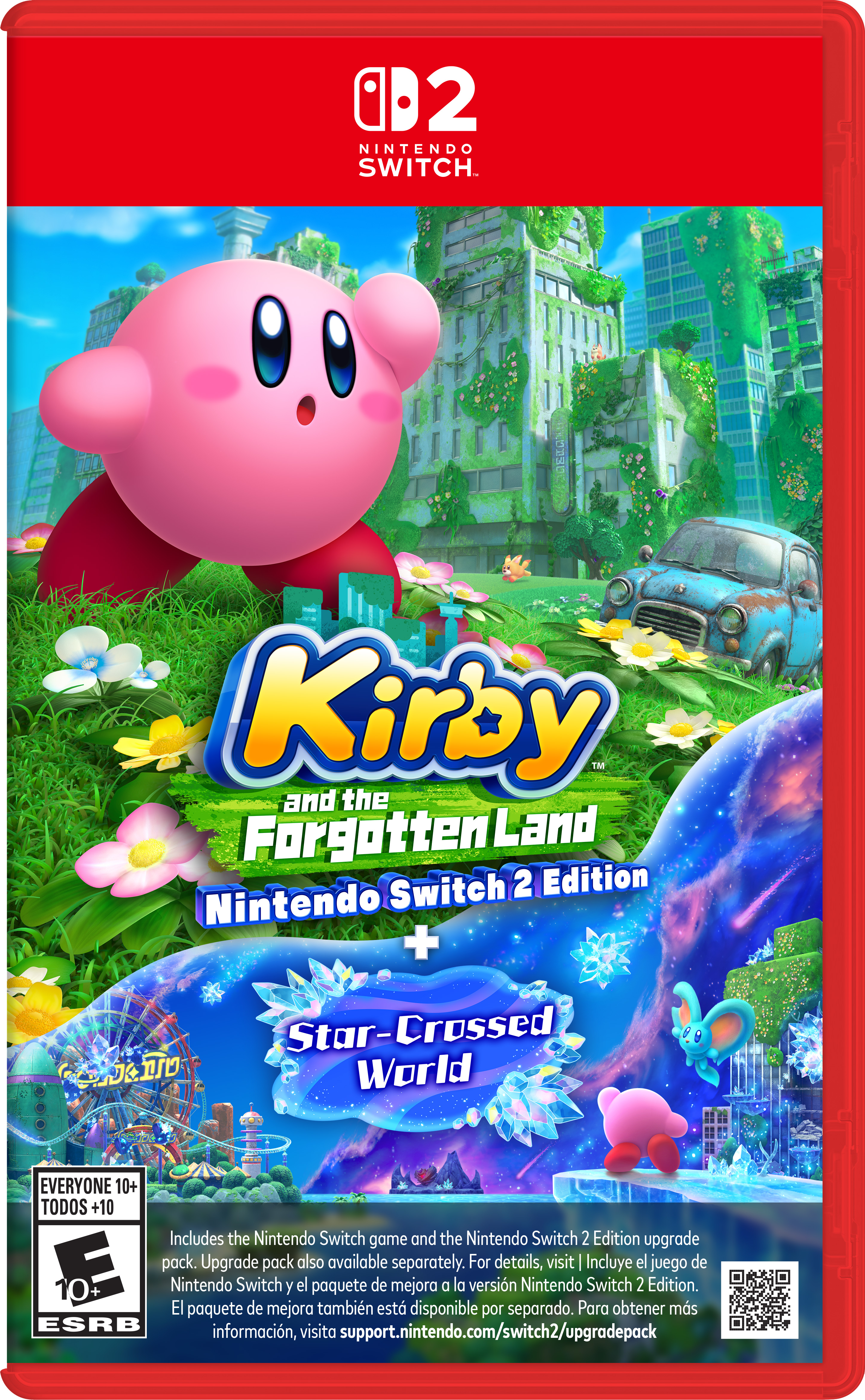 Kirby and the Forgotten Land - Nintendo Switch 2 Edition + Star Crossed World - U.S. Version