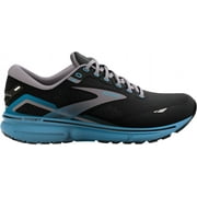 Brooks Men's Ghost 15 Running Shoes (Black/Blue, 13 D US)