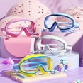 thumbnail image 1 of 1pc Large Frame Waterproof Swimming Glasses, Anti-fog Swimming Goggles, Suitable For Swimming Training, 1 of 5