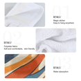 thumbnail image 2 of Yayeee Kitchen Hanging Hand Towels Set of 2 with Loop Bathroom Absorbent Tie Towel, Beige Abstract Wavy, 2 of 7