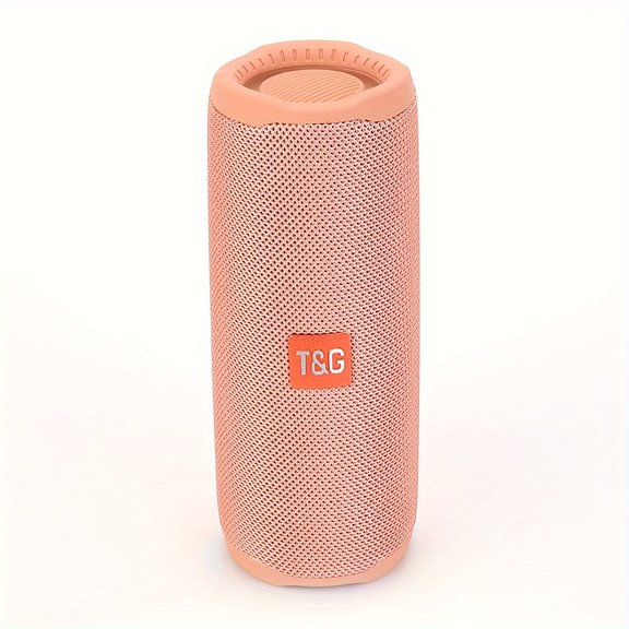Wireless T&G365 BT Speaker with Loud Stereo Sound, LED Lights, Built-in Mic, Portable, Support Line In, Micro SDTF Card, for PC, Cell Phones