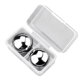 Whiskey Ball Reusable Stainless Steel Ice Cubes Metal Ice Cubes Whiskey  Stones Balls For Wine Bar Drinks Beer Beverages - Temu