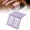 Purple, variant on 3D Printed Mahjong Tile Holder Rack - Portable Card Stand for Tile Games - Lightweight Desktop Game Organizer - Purple