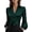 Green, variant on Satin Blouses for Women Elegant Wrap V Neck Long Sleeve Tops Tie Waist Elegant Office Work Cocktail Formal Tops