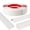 White-1.6" W x 40' L, variant on Wall & Corner Guard Peel and Stick Trim Moulding Black 1.6" W x 20' L