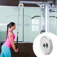 thumbnail image 3 of Miangastore 1pc Aluminum Alloy Lift Heavy Load Bearing Pulley Wheel Gym Equipment Accessory, 3 of 8