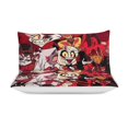 thumbnail image 3 of Hazbin Hotel 3-Piece Bedding Set Soft Warm And Comfortable Soft Bed Set with 1 Duvet Cover And 2 Pillowcases for Bedroom, 3 of 7